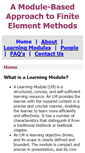 Mobile Screenshot of femlearning.org